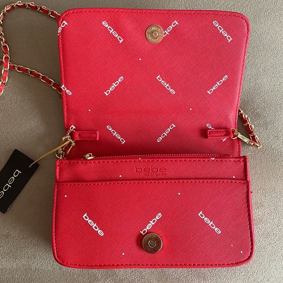 Light red bebe purse - Picture 2 of 4